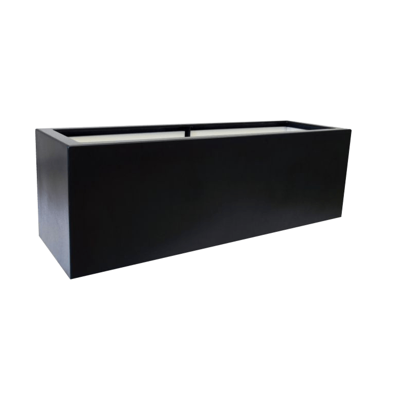 Fioriera in vetroresina - Rettangolo - 100 x 40 x 80 cm - Con fondo