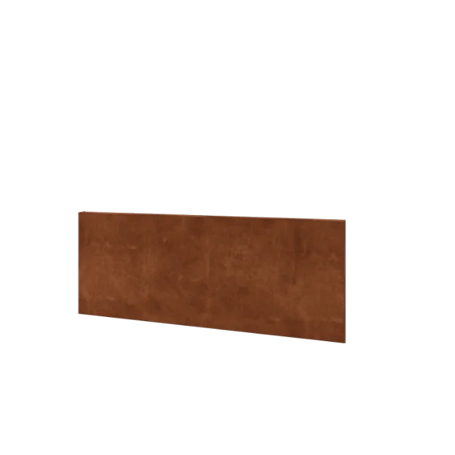 Recinzione in acciaio corten H - Panello - 120 x 47,5 cm