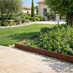 Bordure da giardino per vialetti ordinati, prati e aiuole ben definite